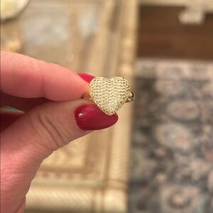 Gold Heart Ring